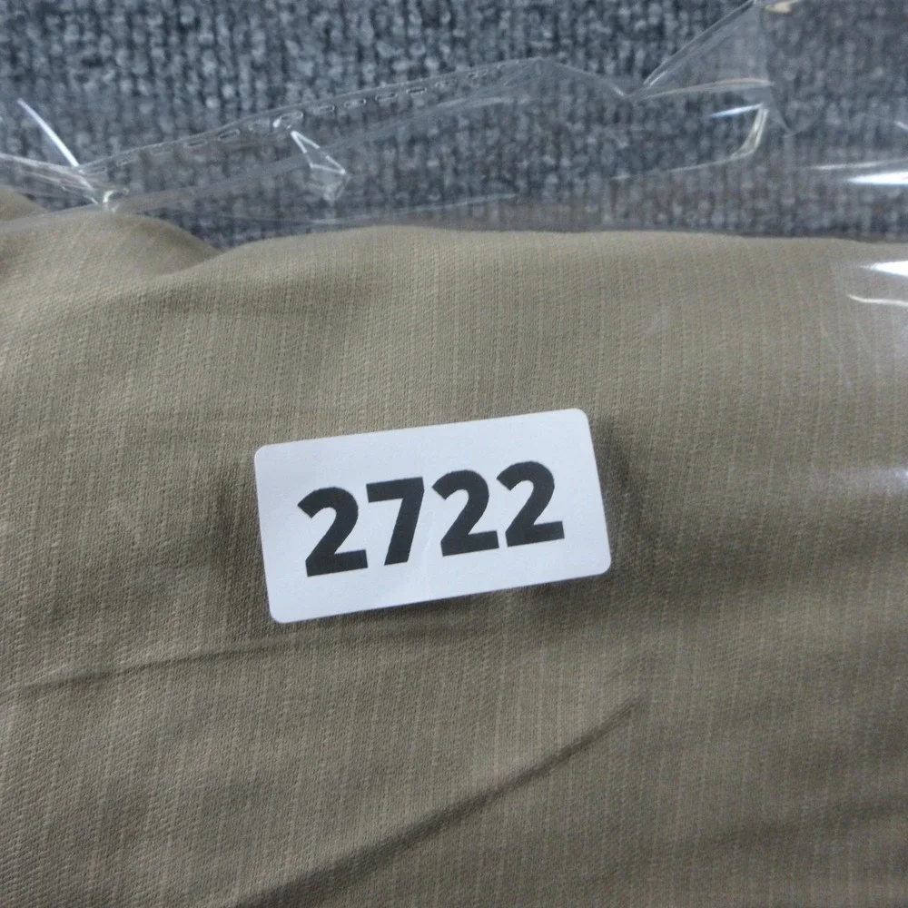 Bulwark FR Shirt Mens 2XL Beige‎ Flame Resistant Long Sleeve Button Up Workwear